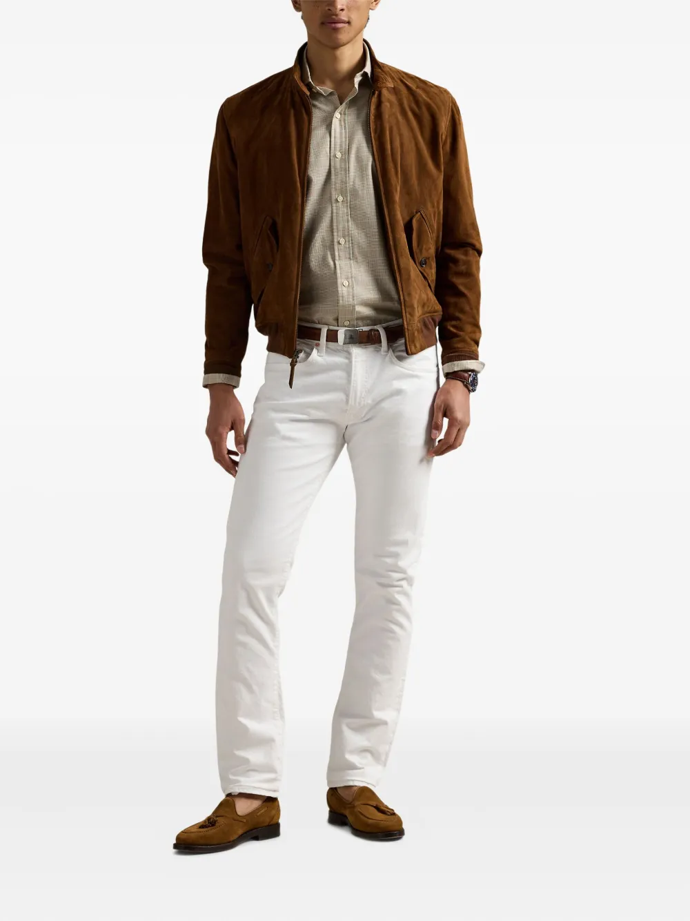 Polo Ralph Lauren Overhemd met lange mouwen Beige