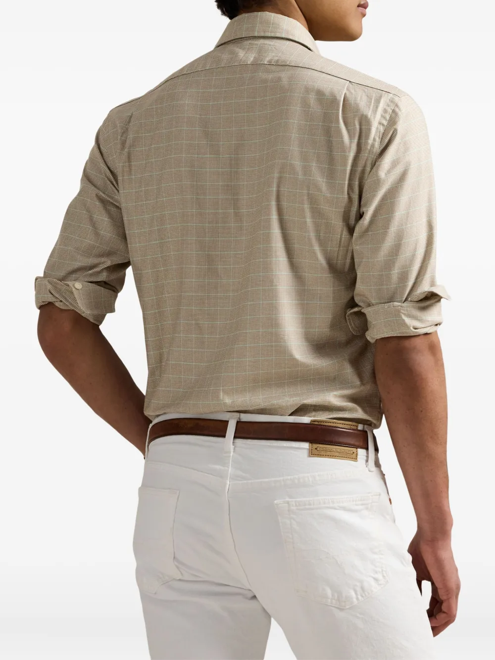 Polo Ralph Lauren Overhemd met lange mouwen Beige