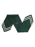 Ralph Lauren Purple Label polka-dot silk scarf - Green