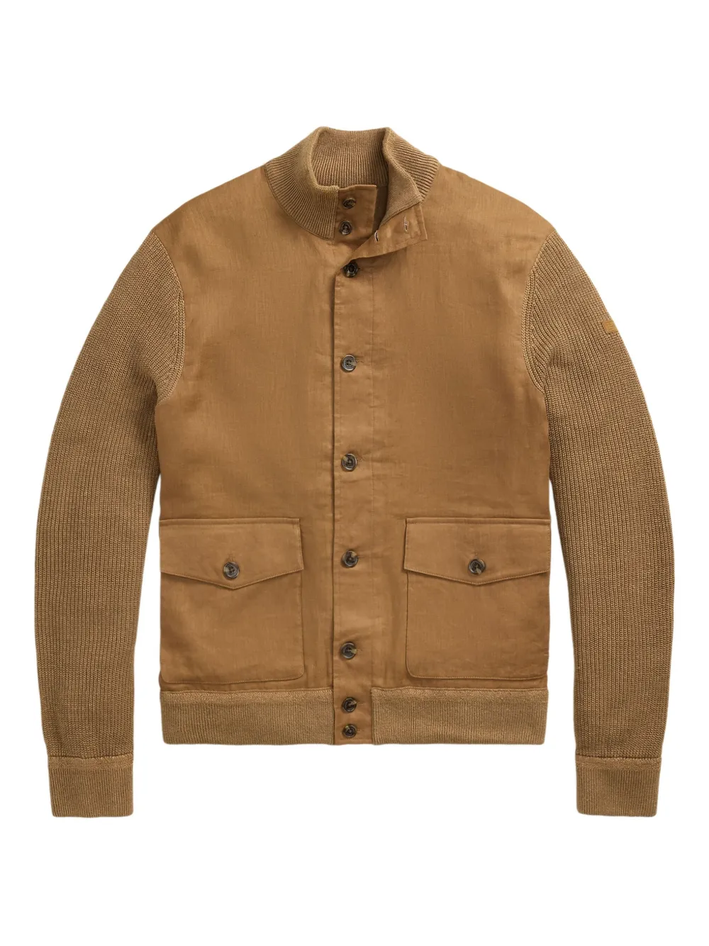 Hybrid panelled jacket