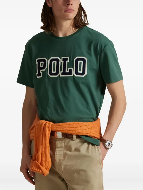 Polo Ralph Lauren ロゴ Tシャツ | グリーン | FARFETCH JP