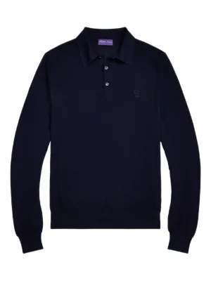 Tシャツ・カットソー Ralph Lauren Ralph Lauren Purple Label Johnny Polo RALPH LAUREN PURPLE LABEL Johnny Silk and Cotton-Blend Polo
