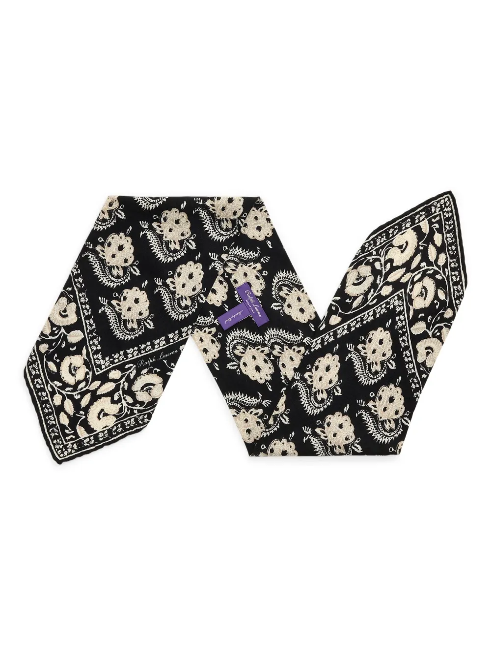 Ralph Lauren Purple Label floral-pattern scarf | Image 2
