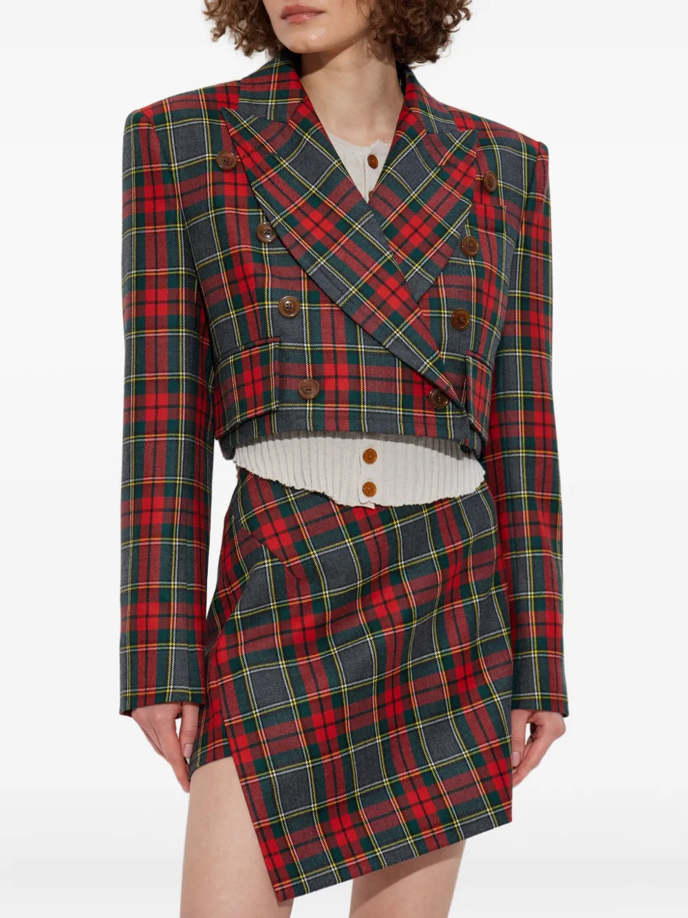 Vivienne Westwood Blazer met dubbele rij knopen Rood
