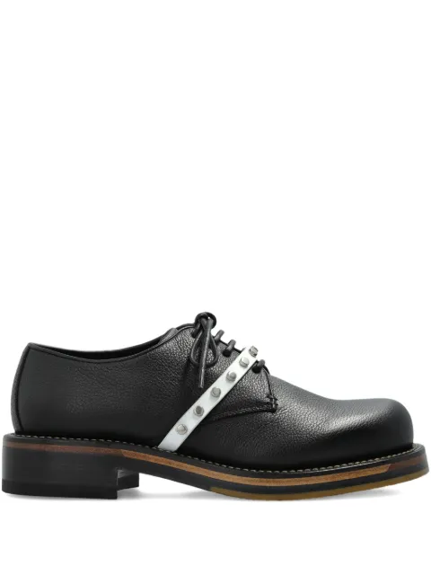 Alexander McQueen leather Derby shoes