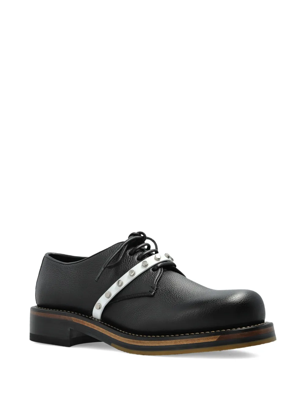Alexander McQueen leather Derby shoes 1011