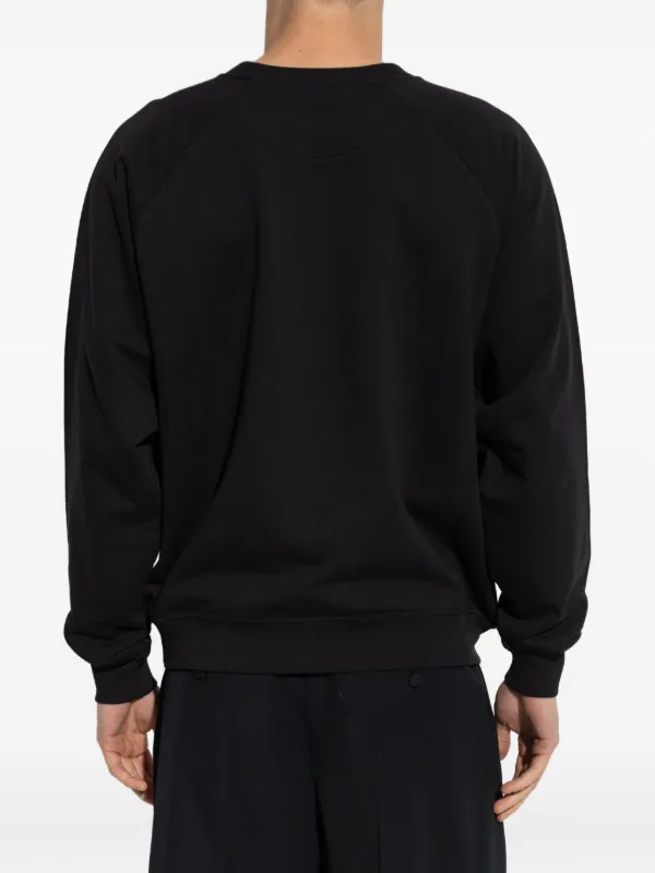 Vivienne Westwood crew-neck Embroidered Sweatshirt | Black | FARFETCH