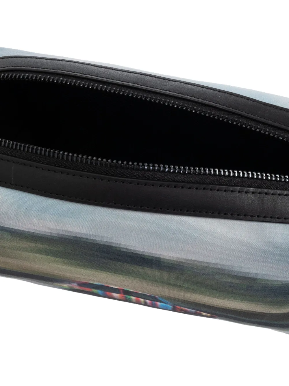 Paul Smith Toilettas met autoprint Grijs