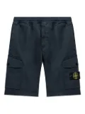 Stone Island Compass-badge shorts - V0020 NAVY BLUE
