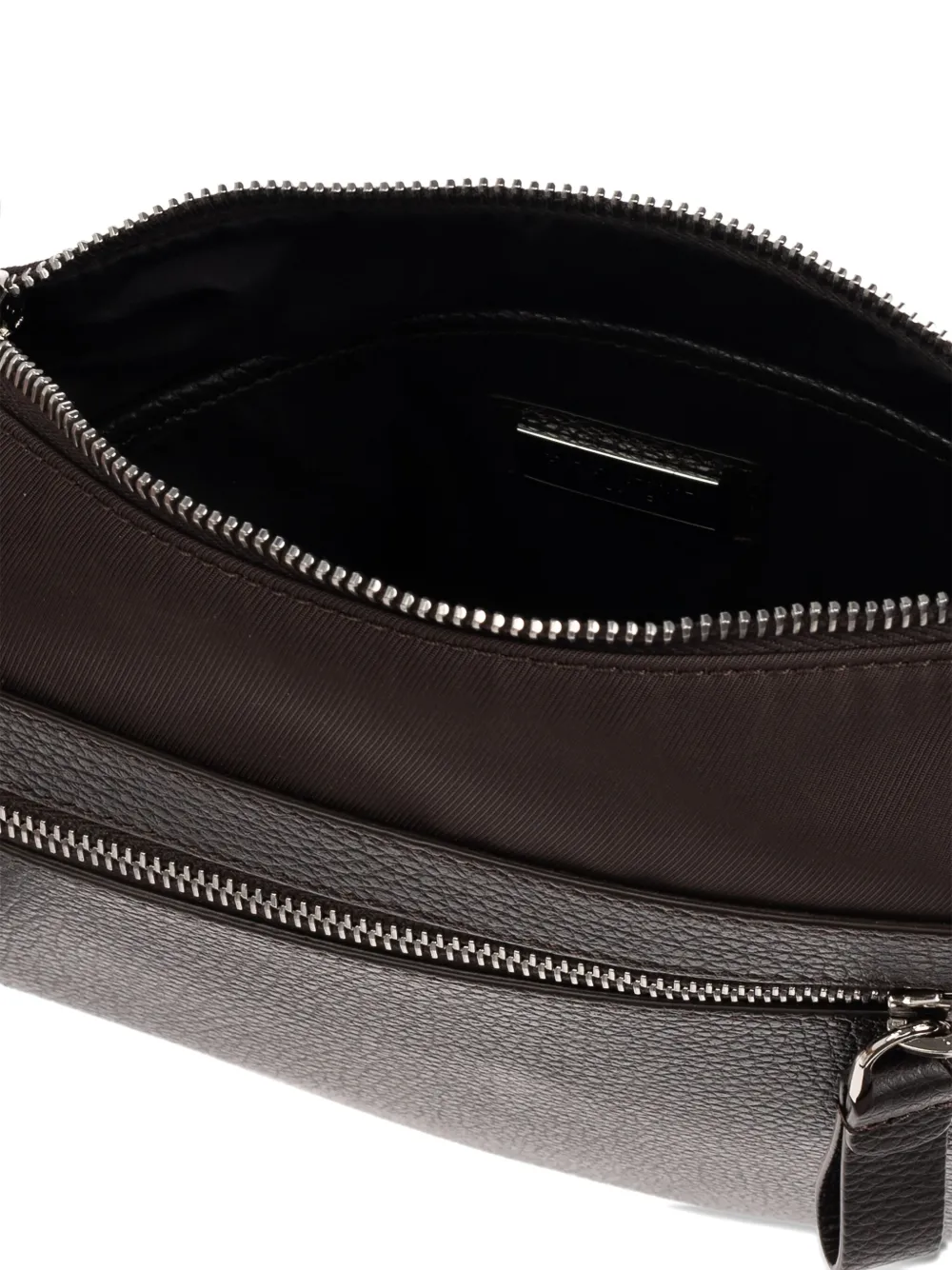 Giorgio Armani Crossbodytas met logoprint Bruin