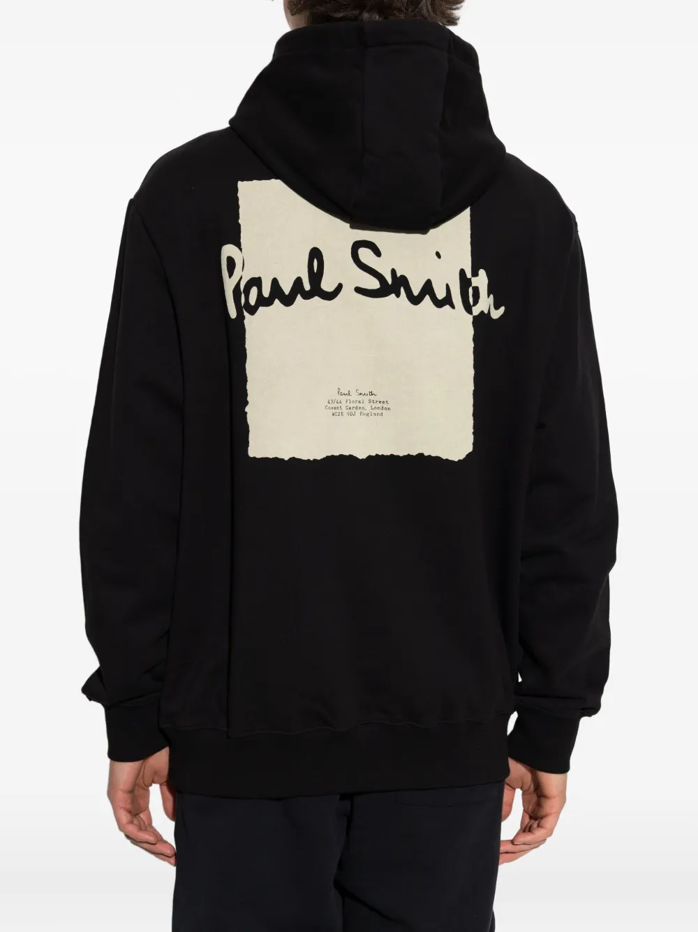 Paul Smith Hoodie met logoprint Zwart