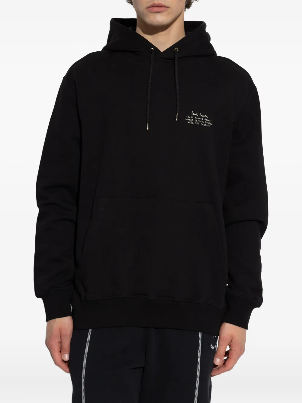 Paul Smith Hoodie met logoprint Zwart