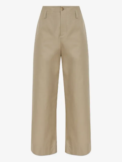 Alexander McQueen poplin trousers