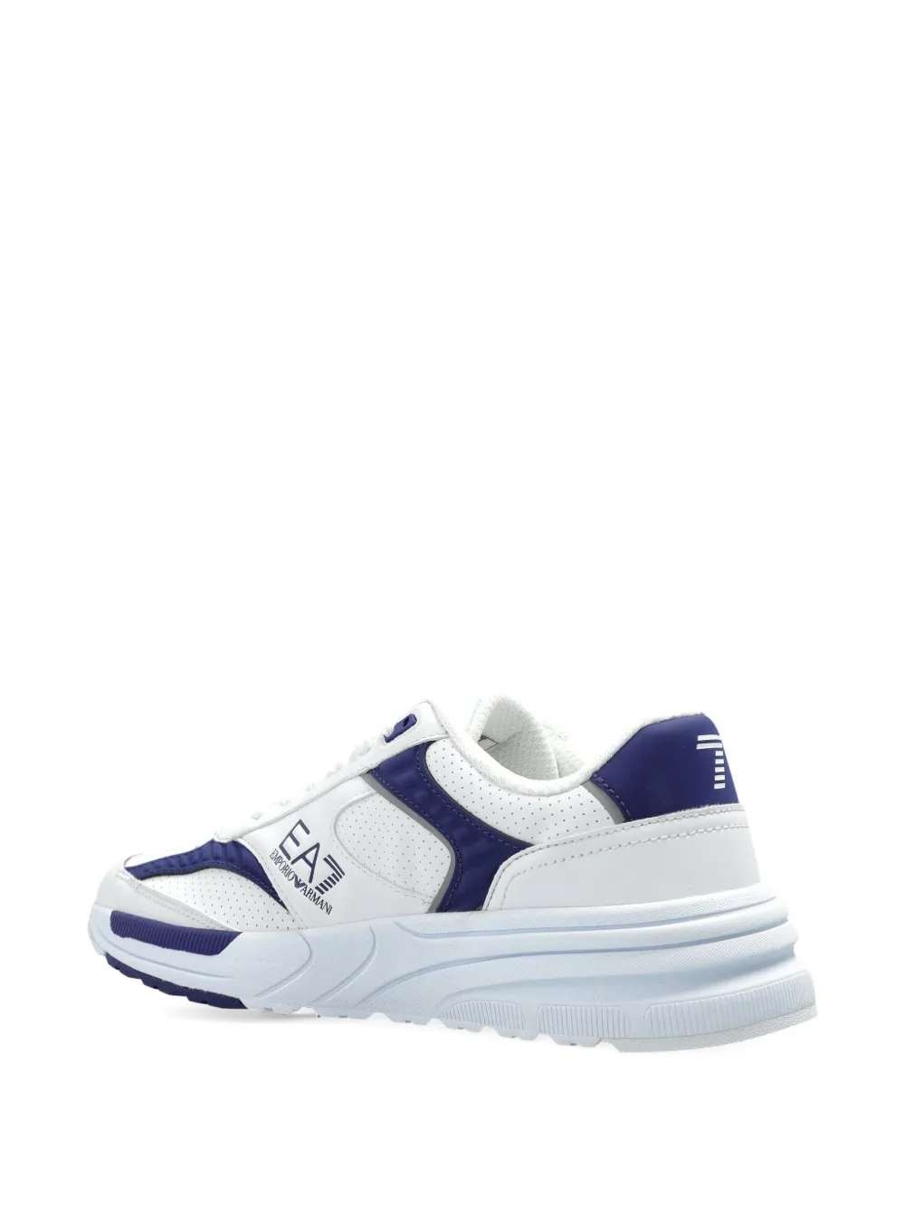Ea7 Emporio Armani Hardloopschoenen met mesh vlakken Wit