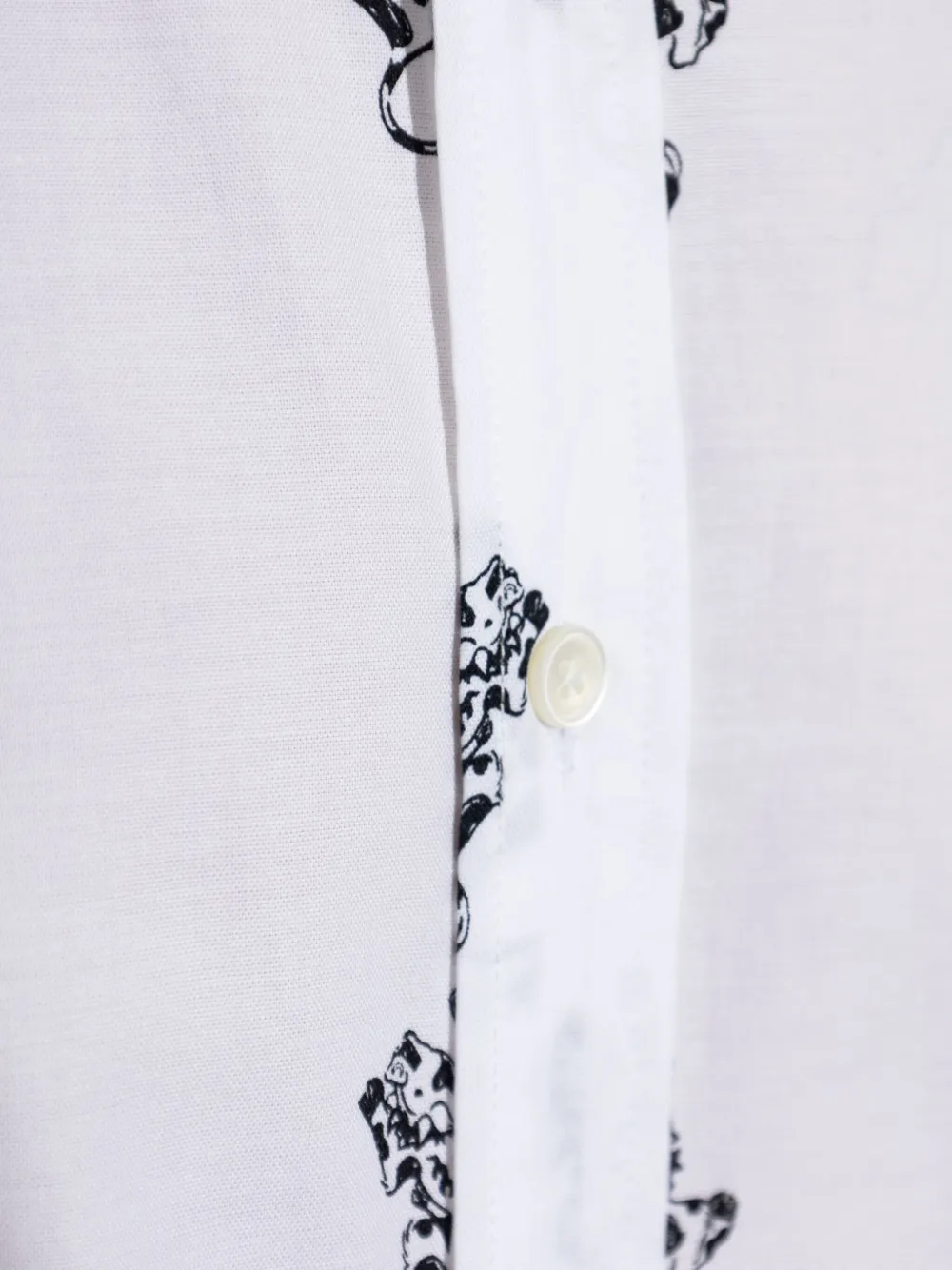 PS Paul Smith Overhemd met grafische print Wit
