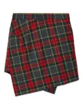 Vivienne Westwood asymmetric plaid mini skirt - Green