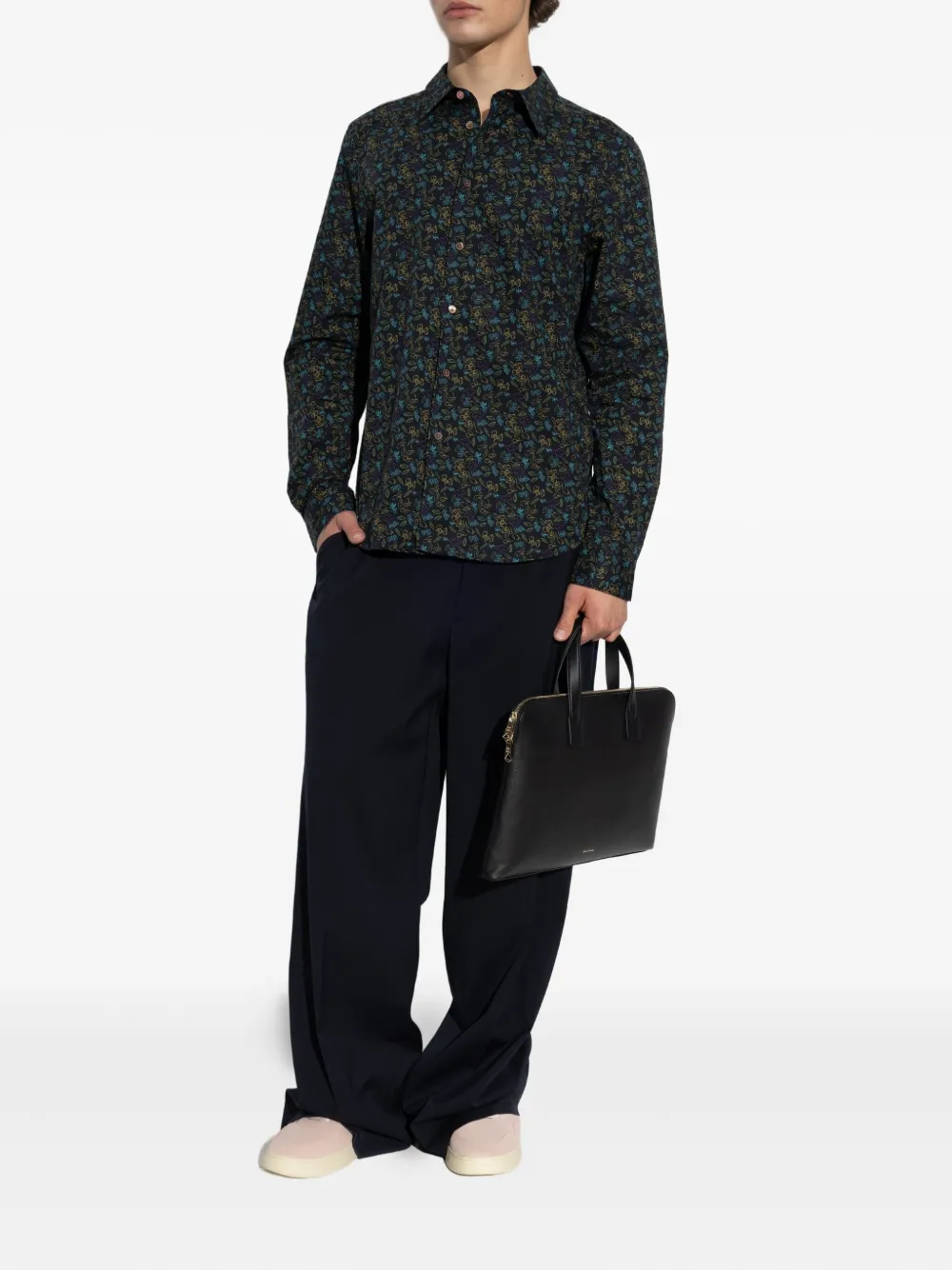 PS Paul Smith floral-print button-up shirt | Image 2