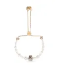 Alexander McQueen pearl-embellished bracelet - Gold