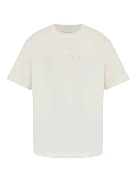 JW Anderson flocked-logo T-shirt