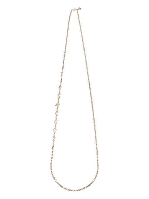 Alexander McQueen logo-chain necklace