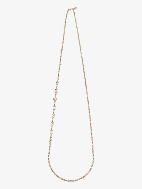 Alexander McQueen logo-chain necklace