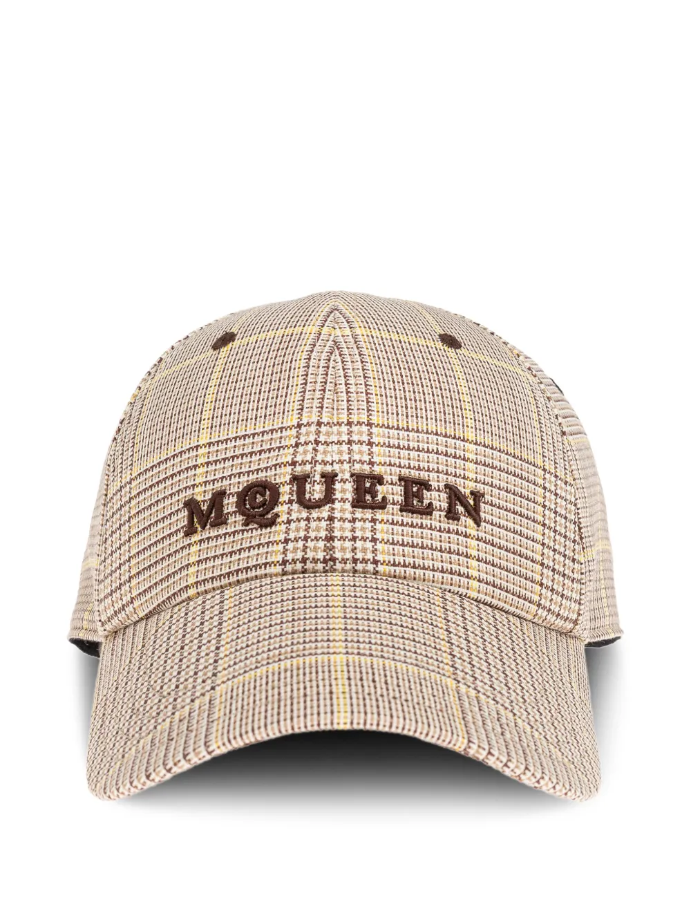 Alexander McQueen gorra a cuadros | neutro | Image 1