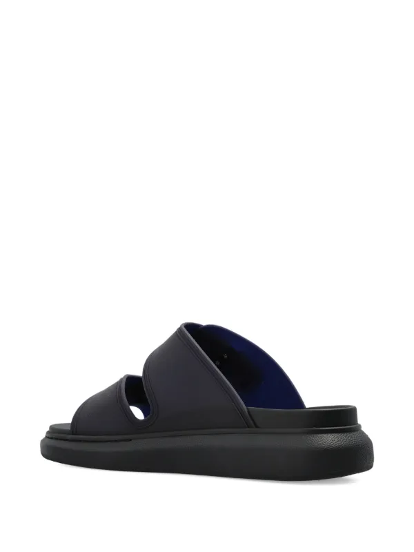 Alexander McQueen round-toe Sandals | Black | FARFETCH Alexander McQueen round-toe Sandals | Black | FARFETCH