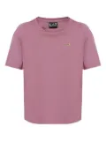 Ea7 Emporio Armani logo-plaque t-shirt - Pink