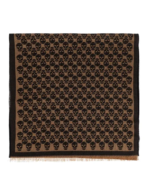 Alexander McQueen skull-print scarf