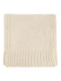 JIL SANDER+ logo-patch scarf - Neutrals