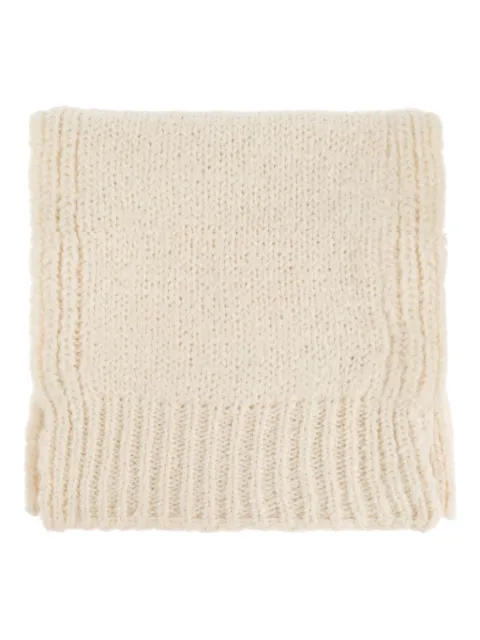 JIL SANDER+ logo-patch scarf