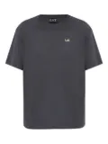 Ea7 Emporio Armani logo-plaque t-shirt - Grey
