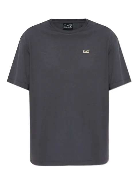 Ea7 Emporio Armani logo-plaque t-shirt