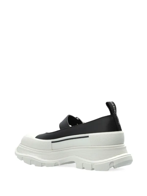 美品Alexander McQueen ホワイト/ブラック スニーカー Alexander McQueen スニーカー ホワイト/ブラック - メルカリ