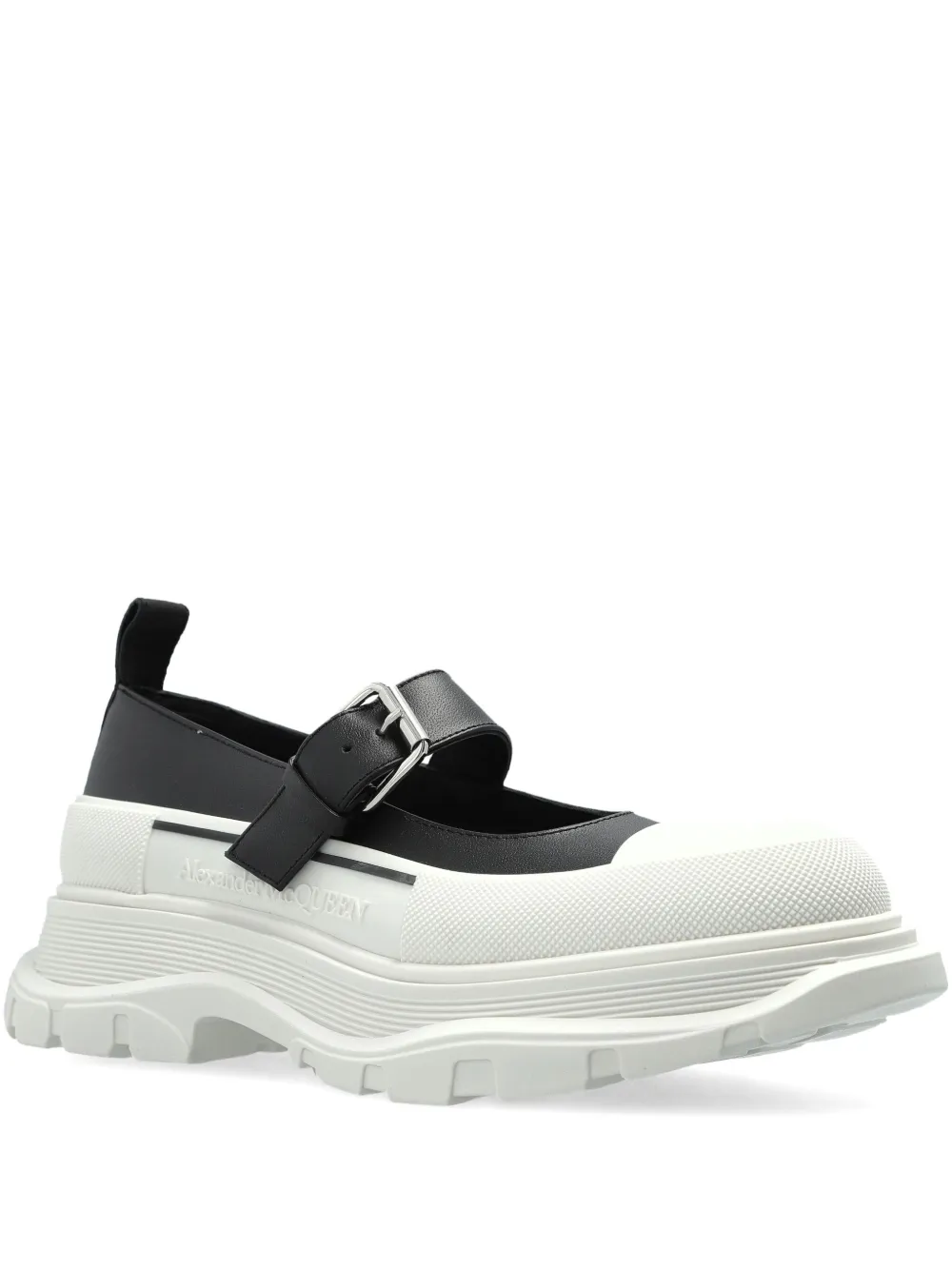 Alexander McQueen Mary Jane chunky sneakers Zwart
