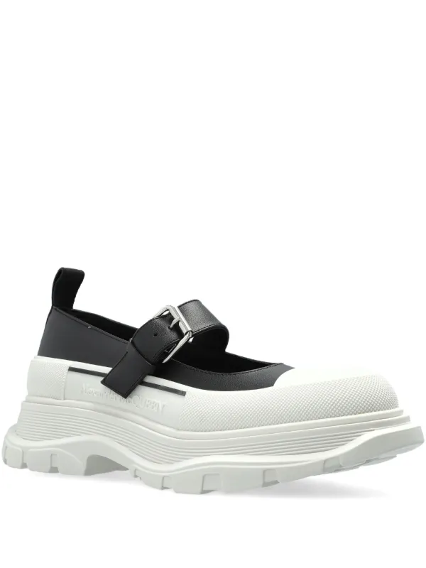 Alexander McQueen スニーカー ブラック/ホワイト Alexander McQueen メリージェーン スニーカー | ブラック