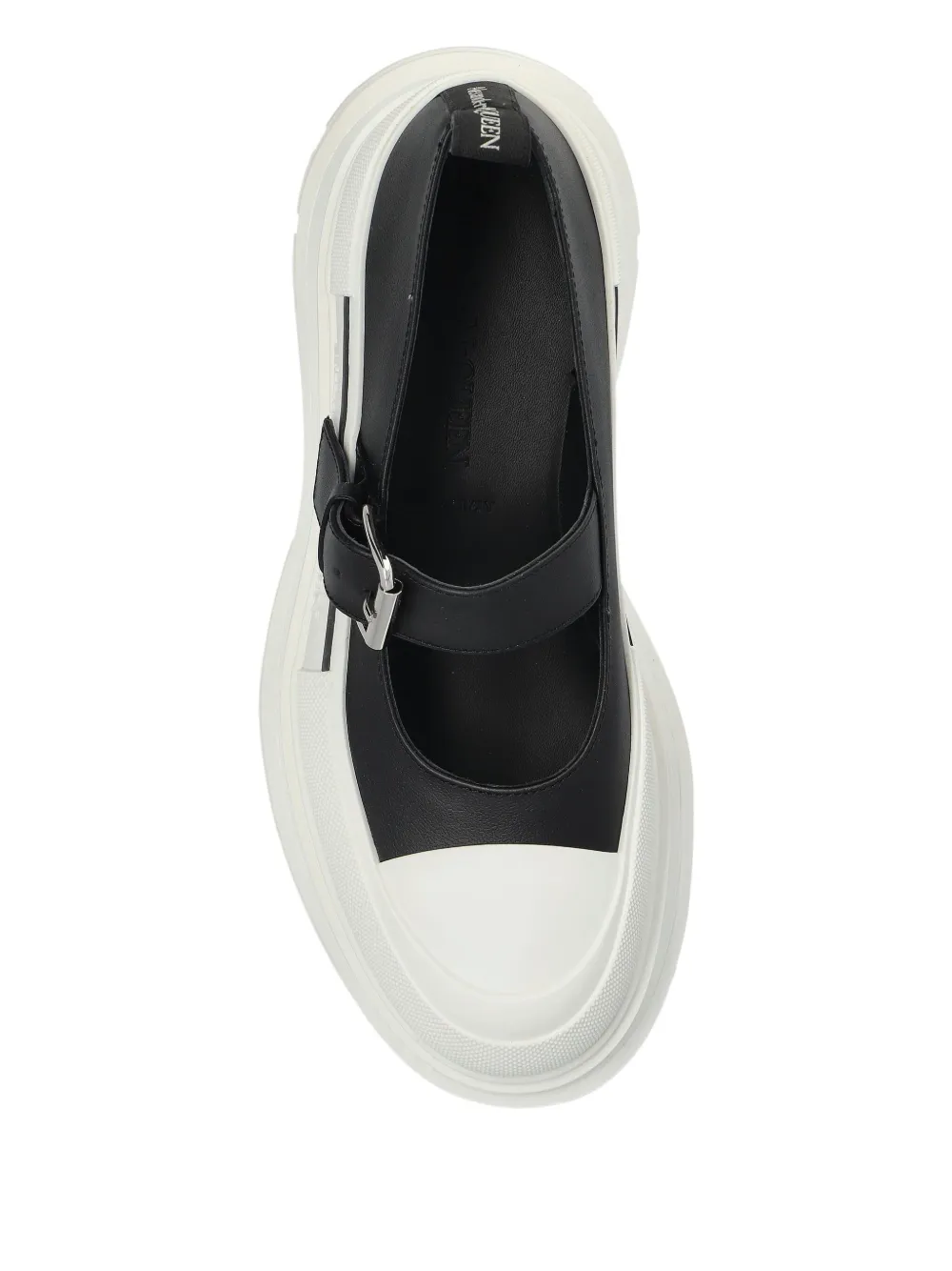Alexander McQueen Mary Jane chunky sneakers Zwart