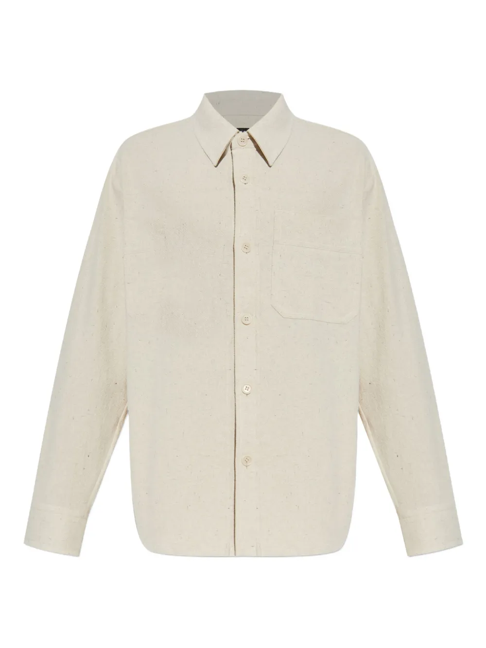 A.P.C. Katoenen overhemd Beige