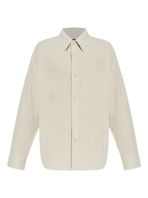 A.P.C. cotton button-up shirt