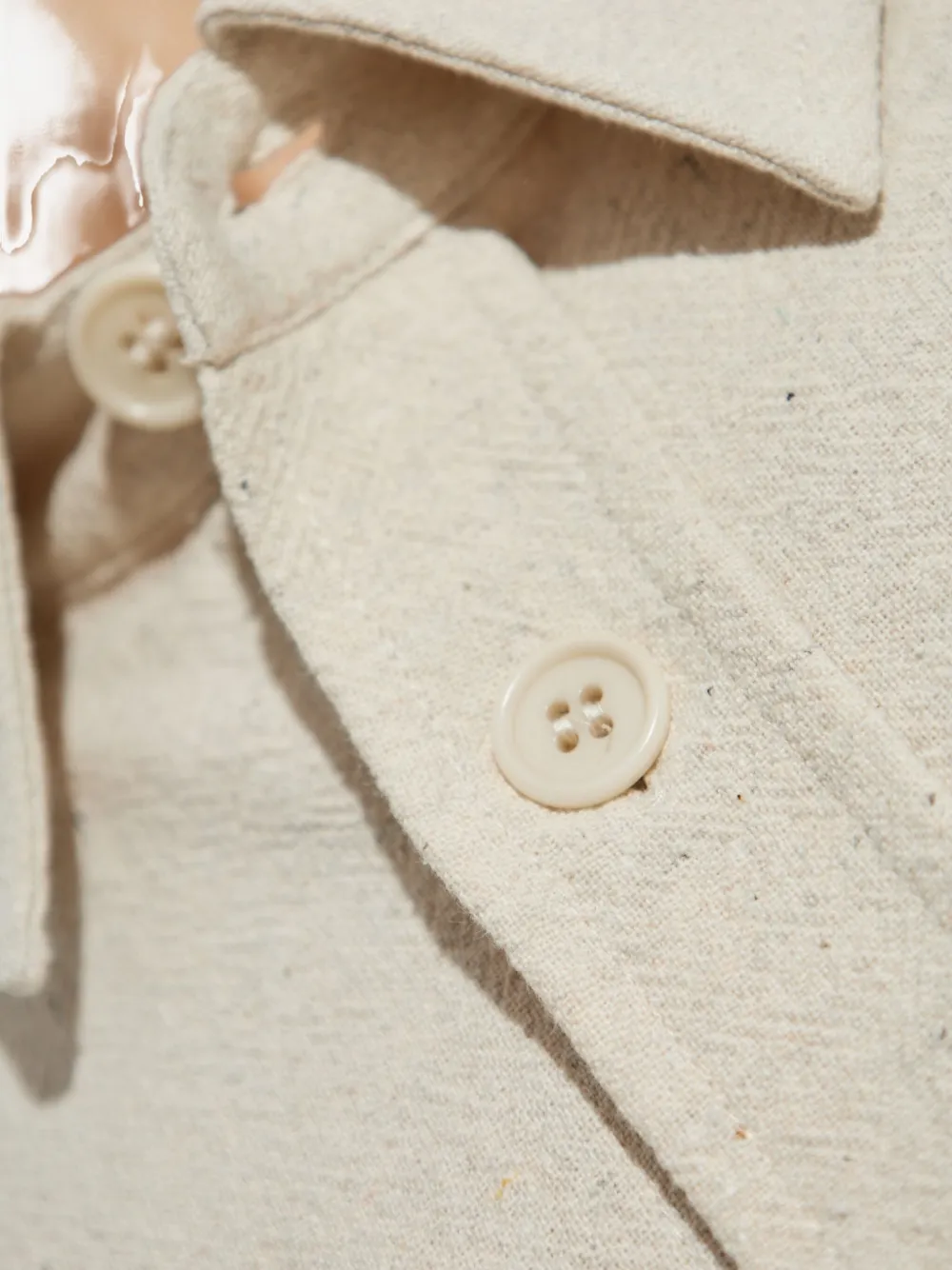 A.P.C. Katoenen overhemd Beige
