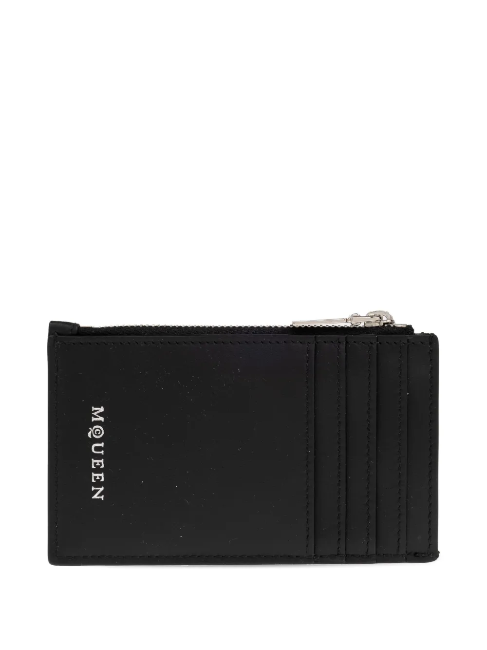 Alexander McQueen zippered leather wallet | Image 2