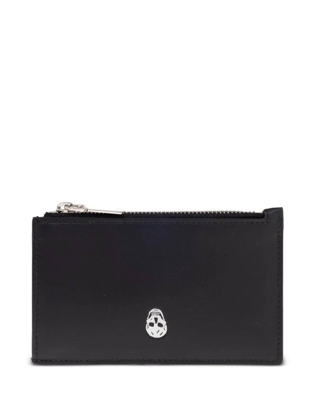 Alexander McQueen Portafoglio in pelle con zip | nero | Image 1