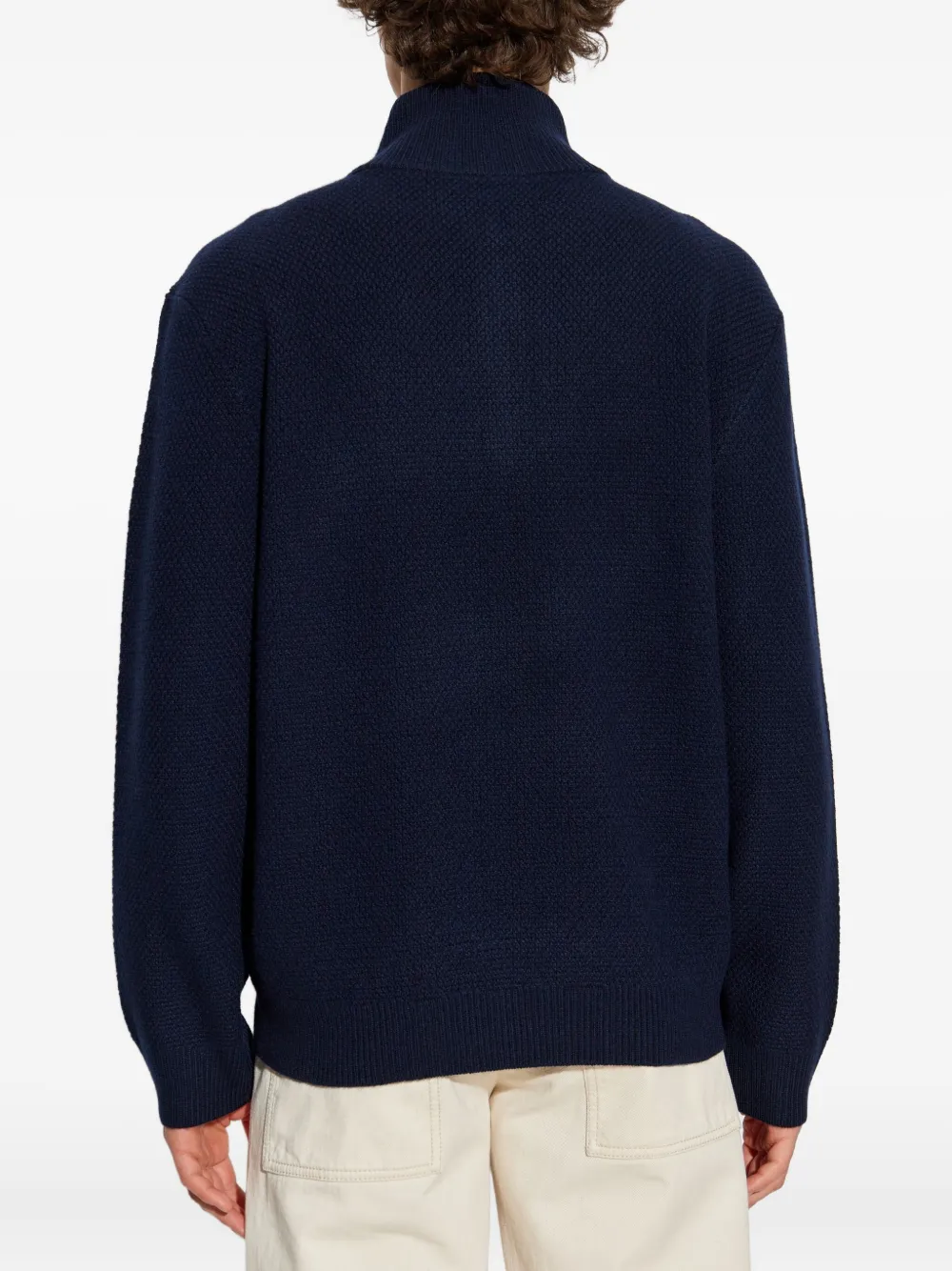 A.P.C. Trui van scheerwol Blauw