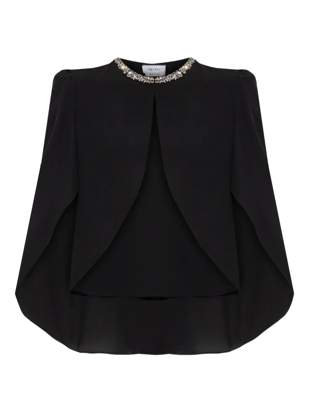Alexander McQueen silk top | Black | Image 1