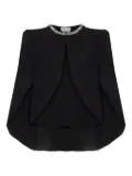 Alexander McQueen silk top - Black