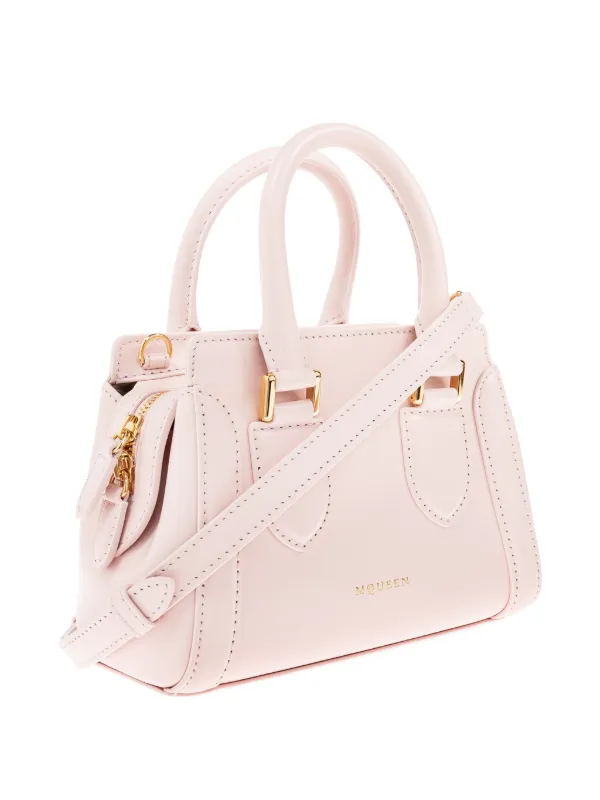 Alexander McQueen レザーハンドバッグ | ピンク | FARFETCH JP