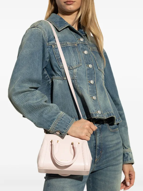 Alexander McQUEENピンクのレザーハンドバッグ Alexander McQueen レザーハンドバッグ | ピンク | FARFETCH JP