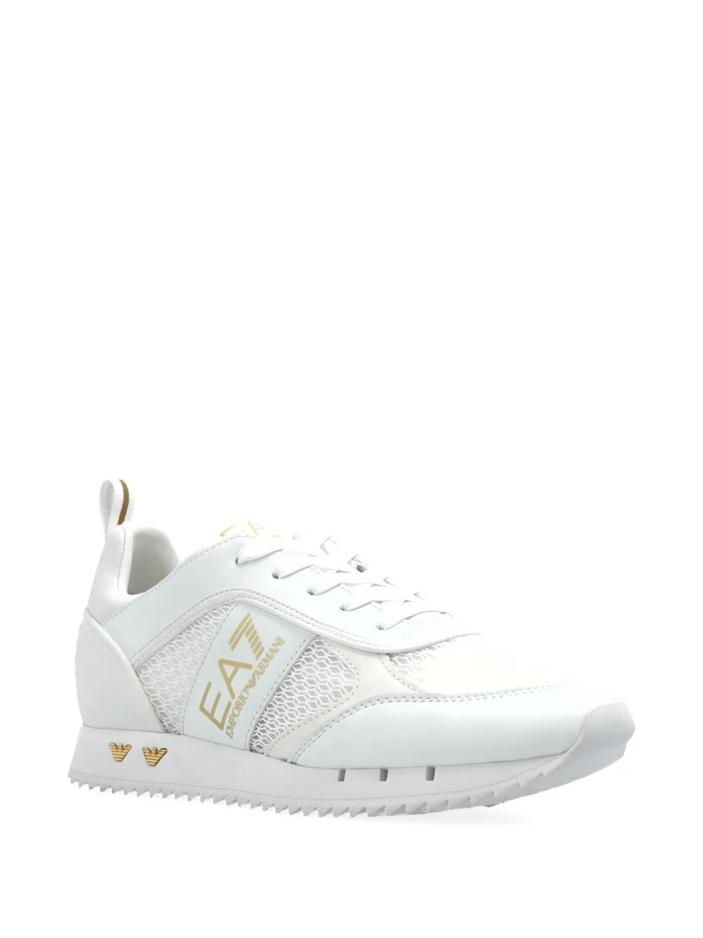 Ea7 Panelled Running Sneakers In Multi