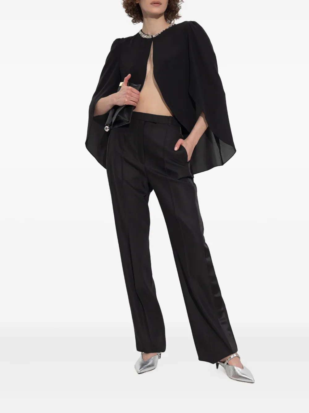 Alexander McQueen high-waisted tailored trousers | Slacks | Image 2