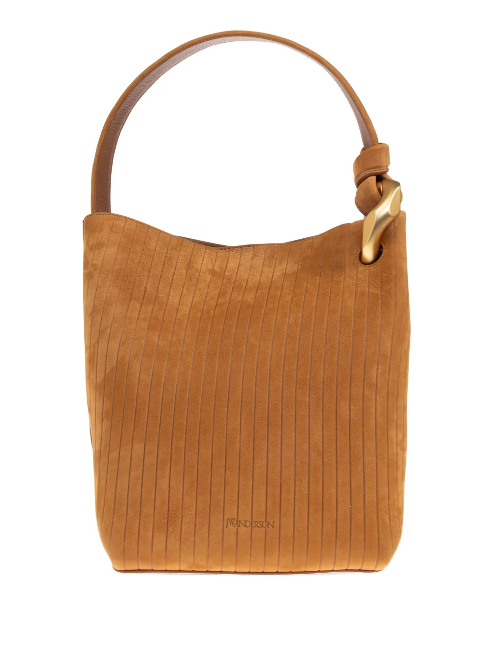 JW Anderson Corner leren shopper Bruin